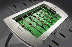 Audi выпустила модель настольного футбола