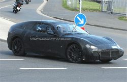 В сеть попали снимки прототипа Maserati Spyder