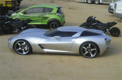 В сеть попал Corvette, созданный для съемок в Трансформерах-2