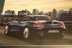 Появилось изображение из официальной брошюры нового BMW Z4!