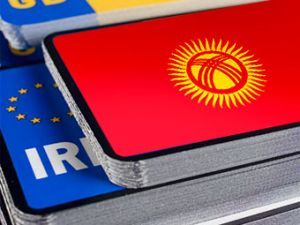 Киргизским водителям запретили точить знак на номерном символе