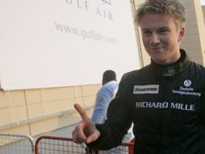 Нико Хюлькенберг в первый раз выиграл квалификацию GP2