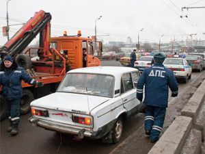 В городе Москва состоялась акция в помощь российского автопрома