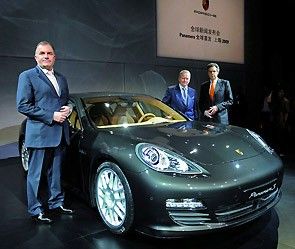 Porsche Panamera дебют в Шанхае