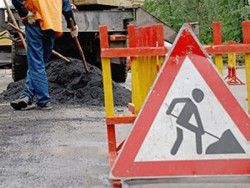 В Киеве ремонтируют дороги