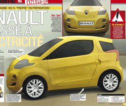 Renault покажет во Франкфурте Twingo с электромотором