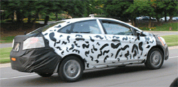 Появились шпионские фото седана Ford Fiesta