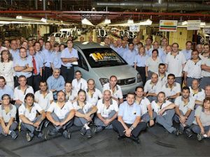Компания Opel выпустила миллионный экземпляр модели Meriva