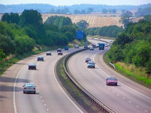 Британские водители боятся многополосных автомагистралей