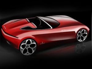Ателье Pininfarina показало новый родстер Alfa Romeo