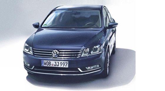 Появились первые фото обновленного Volkswagen Passat - Volkswagen