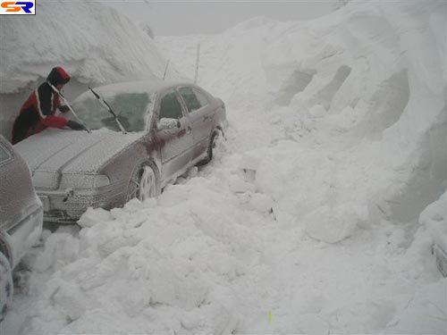 Зима 2006 в Чехии. ФОТО