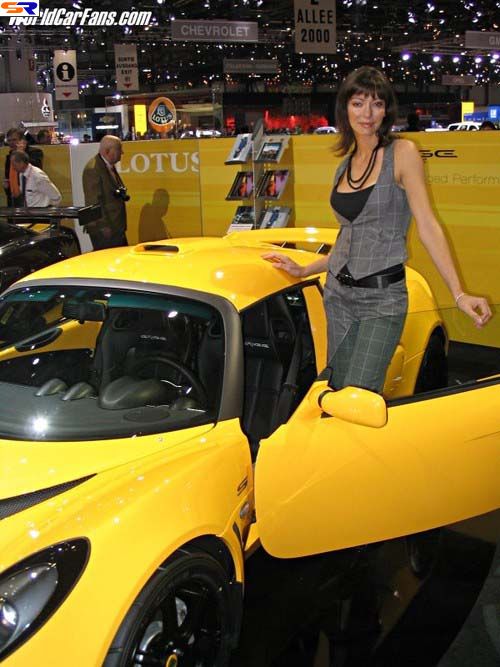 Женева 2006 Авто-шоу. Женщины и автомобили. ФОТО. Часть 1