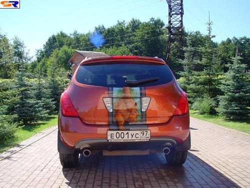Наташа Королёва и ее изображенное авто. ФОТО