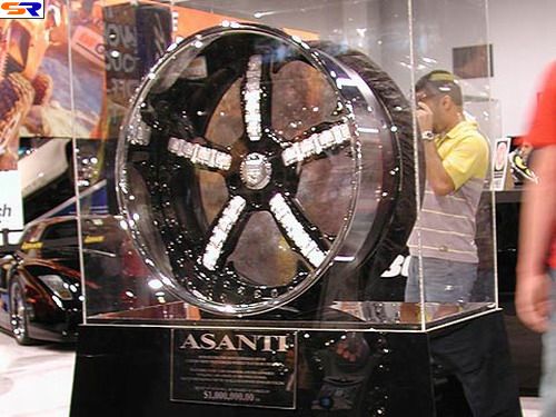 Литые колесные диски за $1.000.000. ФОТО