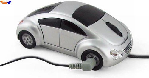 Мышка в виде автомобиля