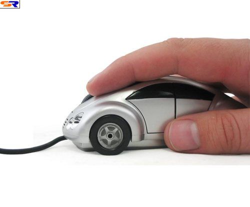 Мышка в виде автомобиля