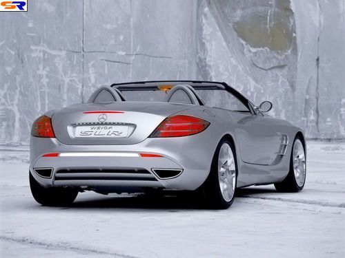 Mercedes SLR Vision. ФОТО
