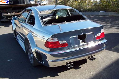 Хромированная BMW M3. ФОТО