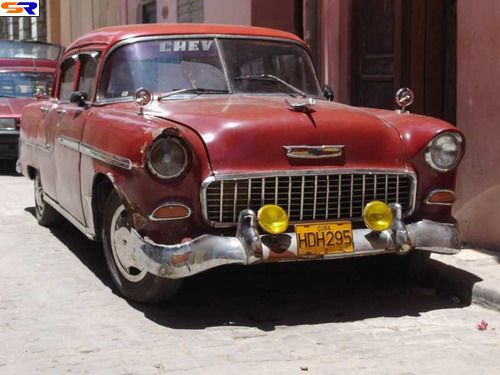 Кубинский автомобильный парк. ФОТО