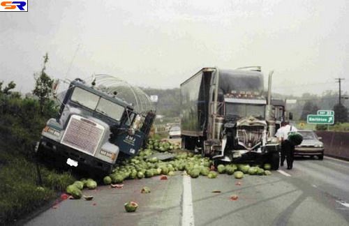 Трагедии больших грузовых автомобилей. ФОТО