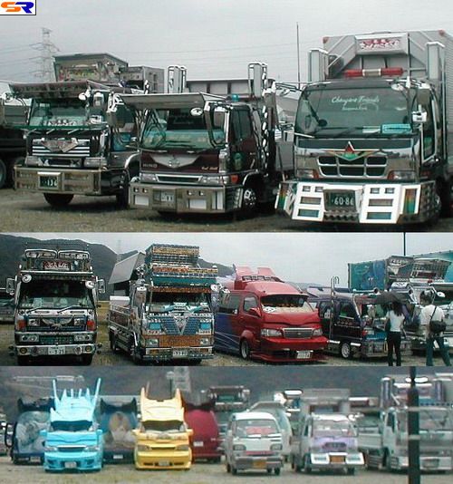 Грузовые автомобили в Японии. ФОТО