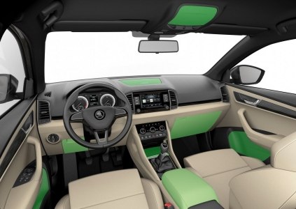 Skoda karoq салон