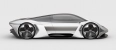 McLaren показал будущий электрический суперкар - фото 7