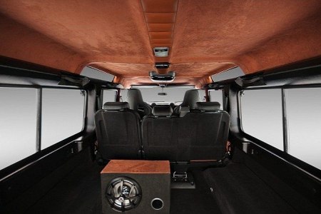 Land rover defender 130 интерьер