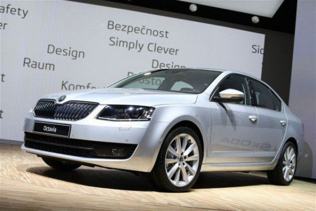 Новая skoda octavia фото