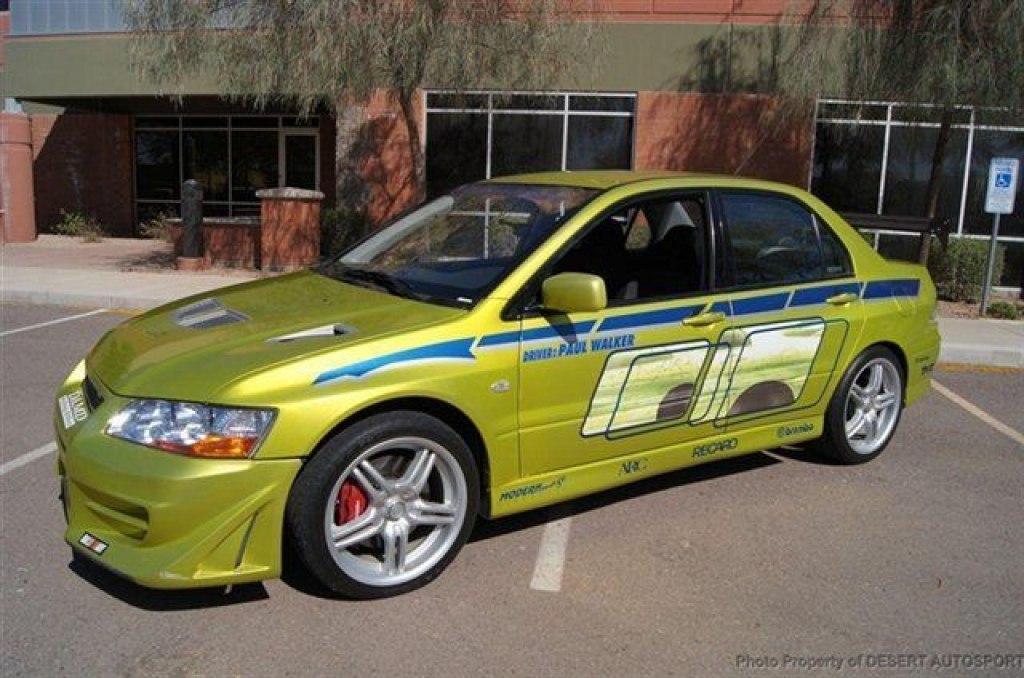 Mitsubishi evolution форсаж 3