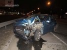 ДТП в Киеве: на Большой Окружной Mitsubishi ASX опрокинул маршрутку - фото 1