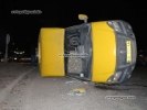 ДТП в Киеве: на Большой Окружной Mitsubishi ASX опрокинул маршрутку - фото 8