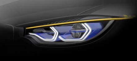 Лазерные фары bmw