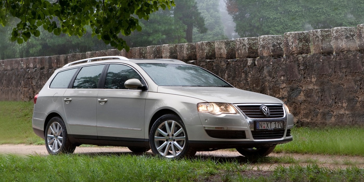 Volkswagen passat зеленый