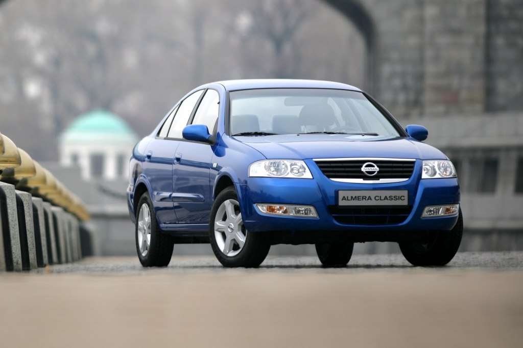 Nissan almera classic размеры