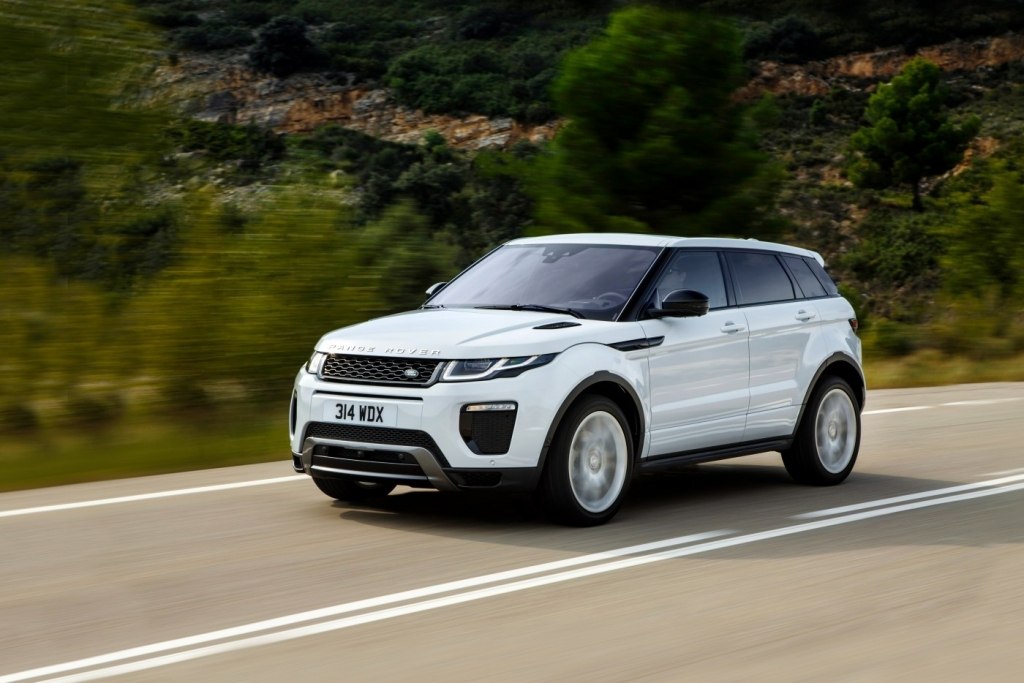 Range rover evoque размеры