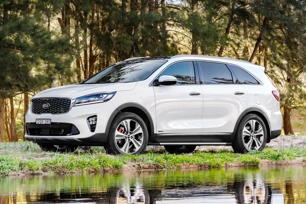 Kia sorento цвет