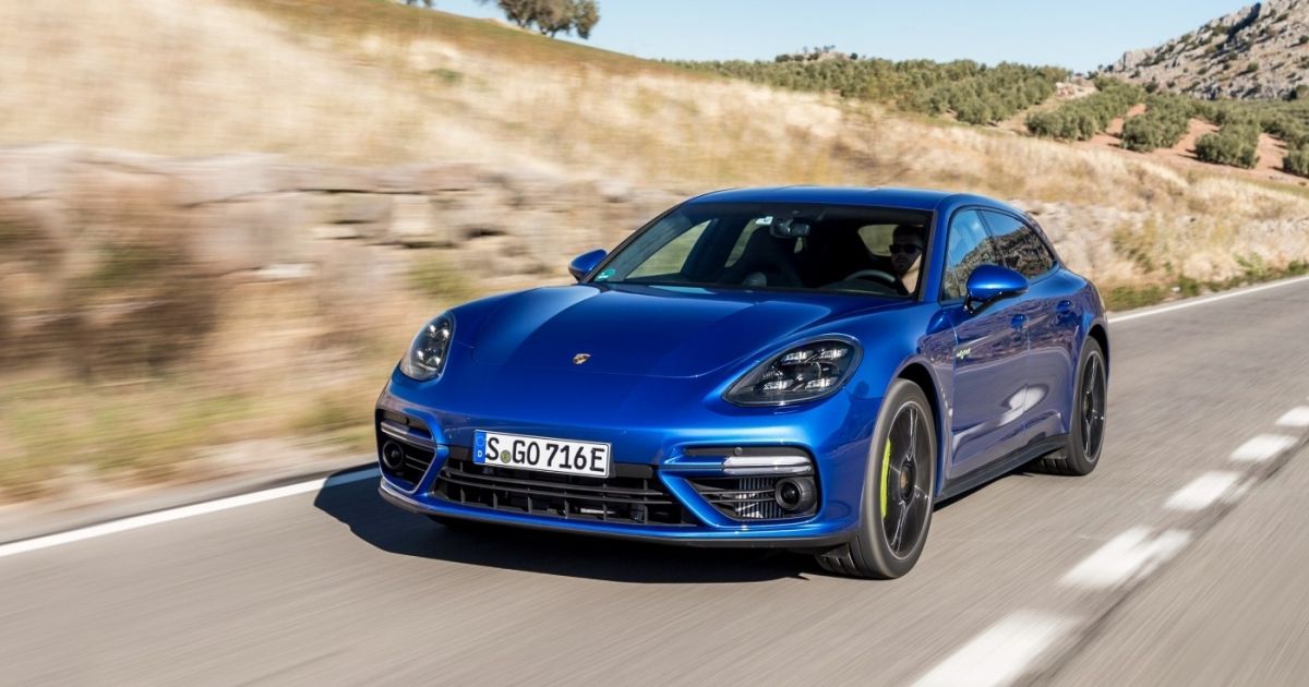 Зелёный гибрид от Porsche новые фото Зелёный гибрид от Porsche новые фото