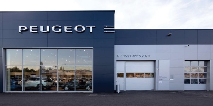 Дилерська мережа Peugeot