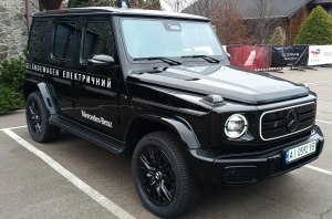 ����-����� Mercedes G-Class: ���������������� �������������: ����� ������ Mercedes-Benz G580 EQ