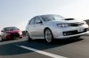 Тестируют японцы: Subaru Impreza WRX STI против Mitsubishi Lancer Evolution X