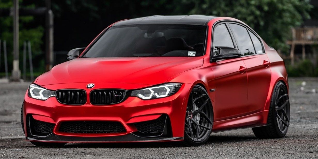 BMW m3 пленка 2015