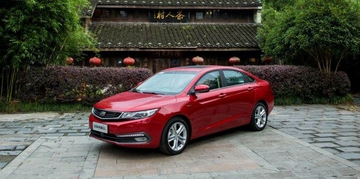 Модели geely седан