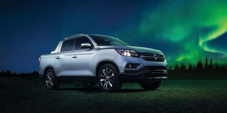 Новый пикап ssangyong