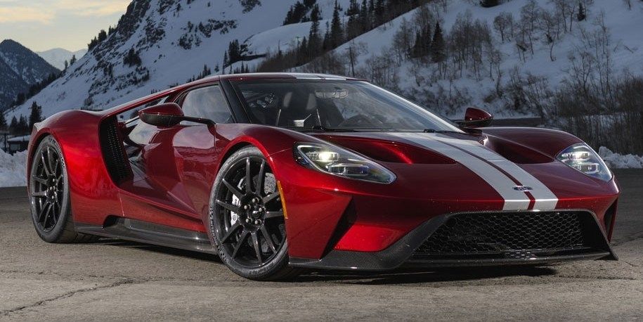 Максимальная скорость ford gt