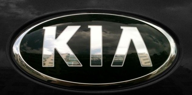 Эмблема kia black edition