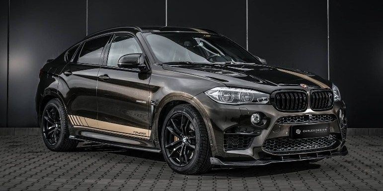 Bmw x6 вид сзади