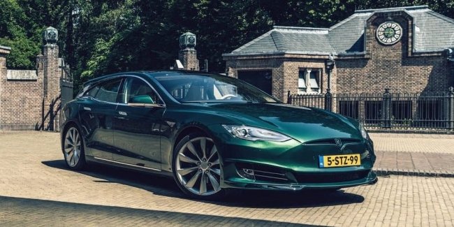 В Нидерландах выпустили электрический универсал на базе Tesla