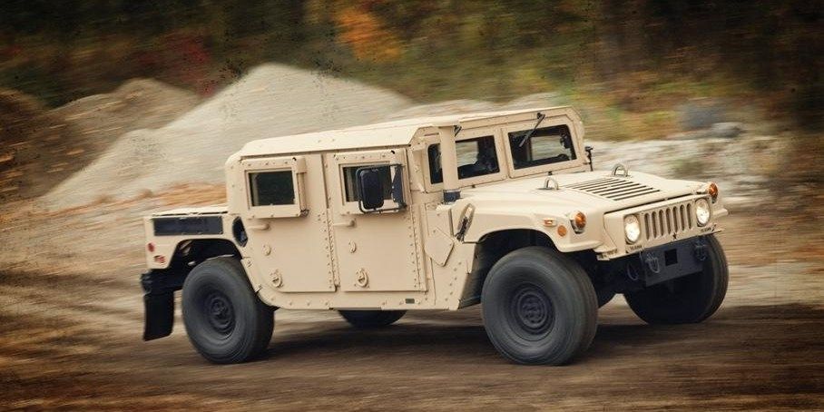 Hummer h1 в грязи